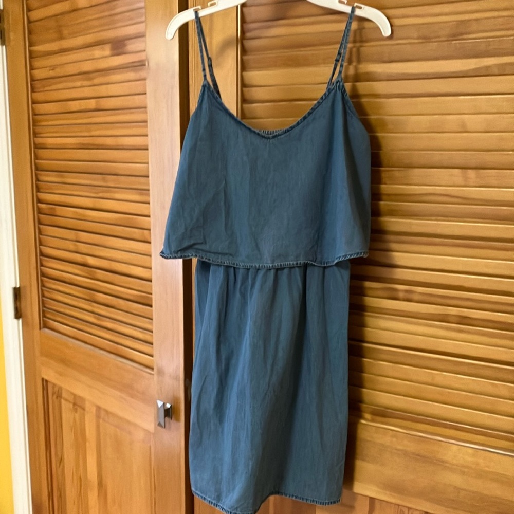 Old Navy denim dress size small petite